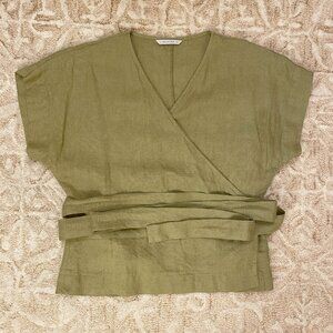 Linenfox Bonni Wrap Top